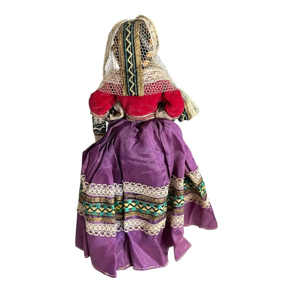 Vintage Kaiser Chicago Ethnic Costume Doll 10” Folk Costume International Souven